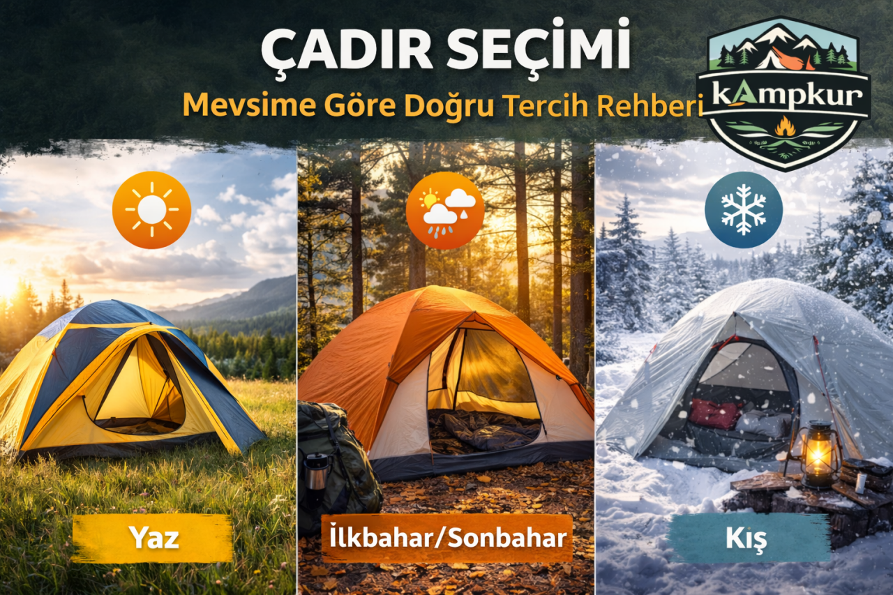 Çadır Seçimi Nasıl Yapılır? Mevsime Göre Doğru Tercih Rehberi