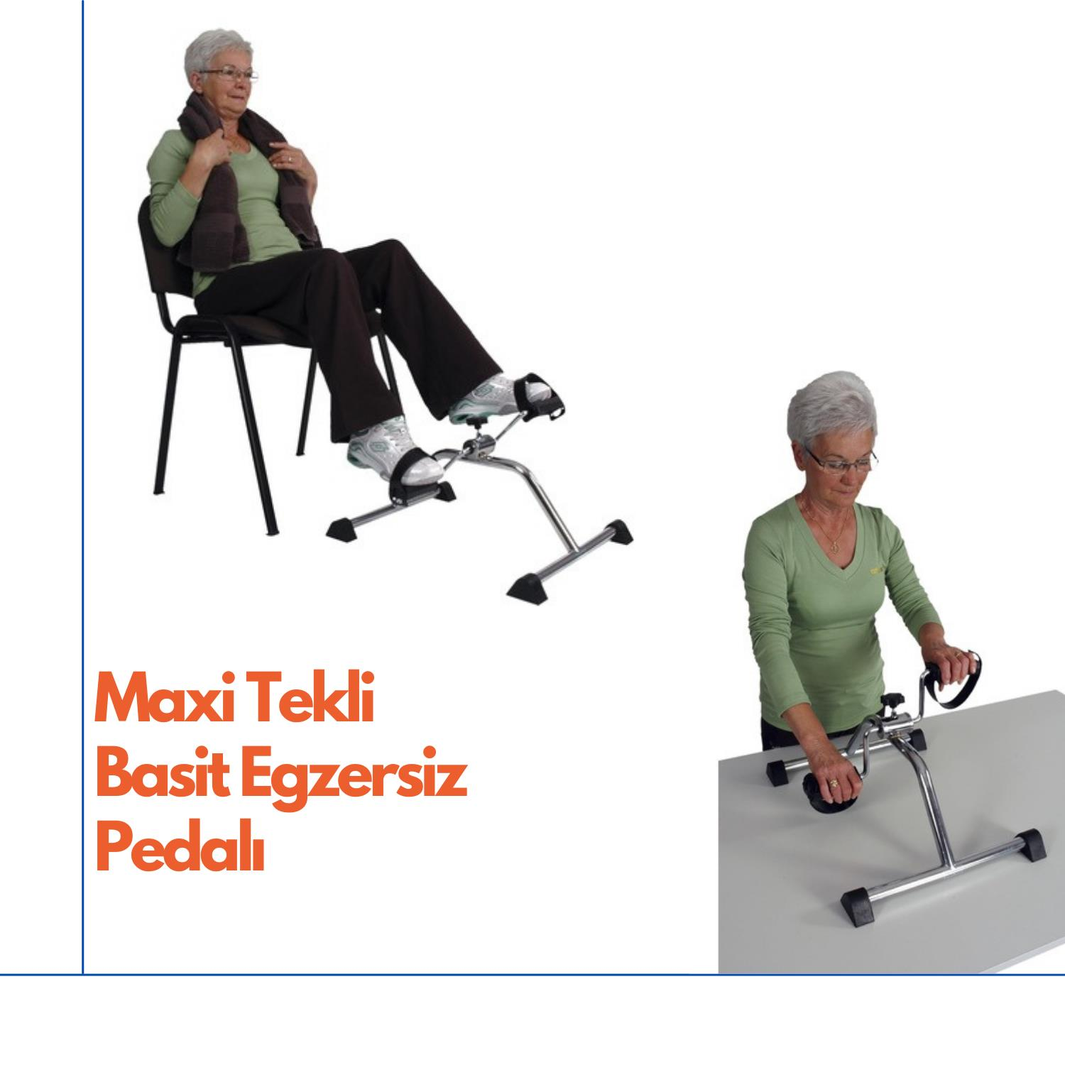 Maxi Tekli Basit Egzersiz Pedalı