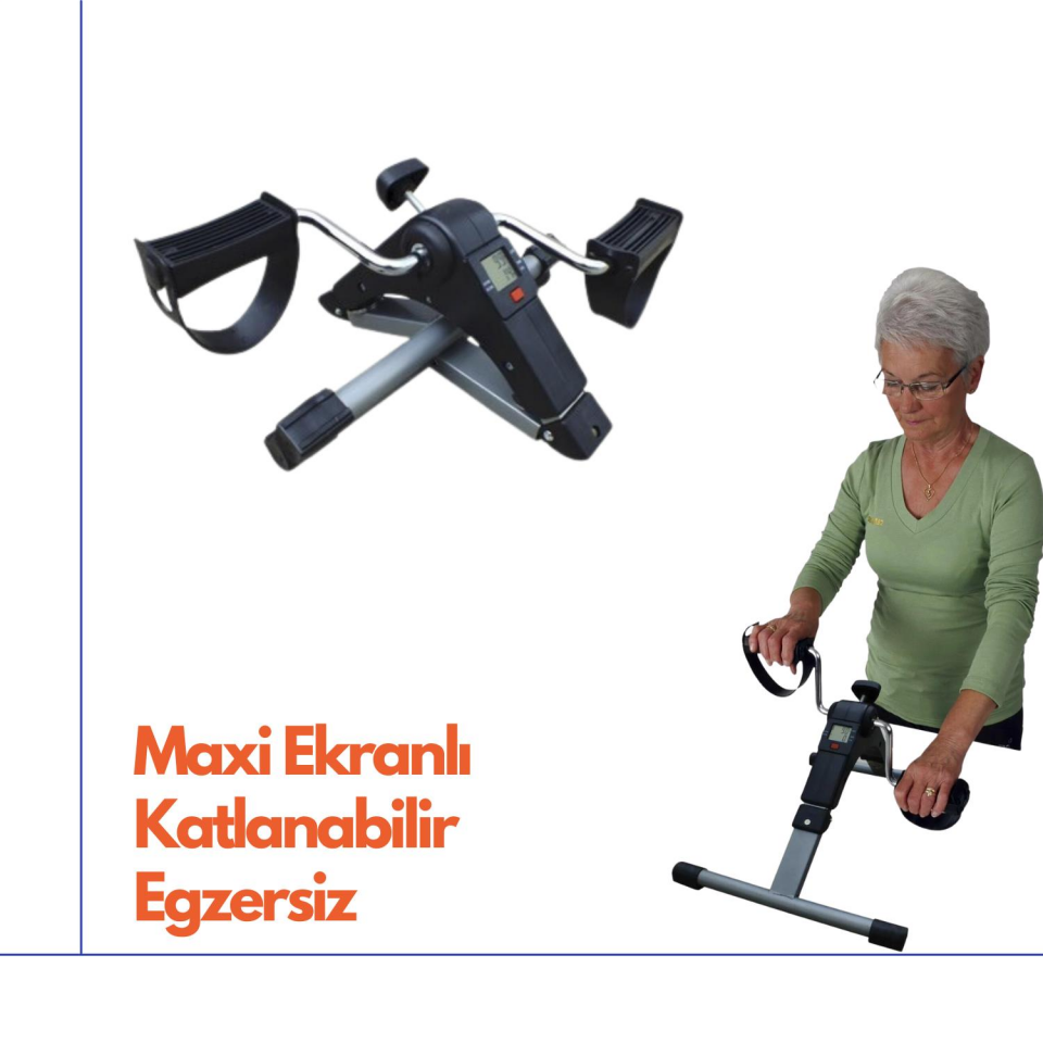 Maxi Ekranlı Katlanabilir Egzersiz
