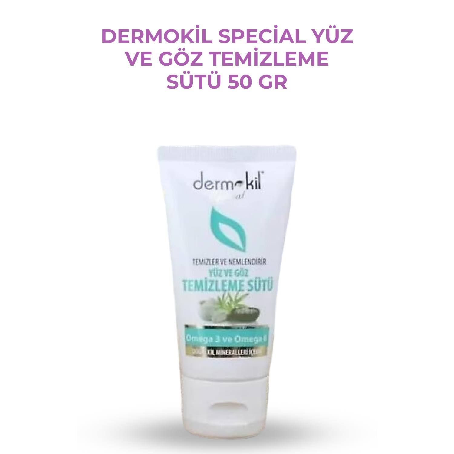 Dermokil Special Yüz ve Göz Temizleme Sütü 50 gr