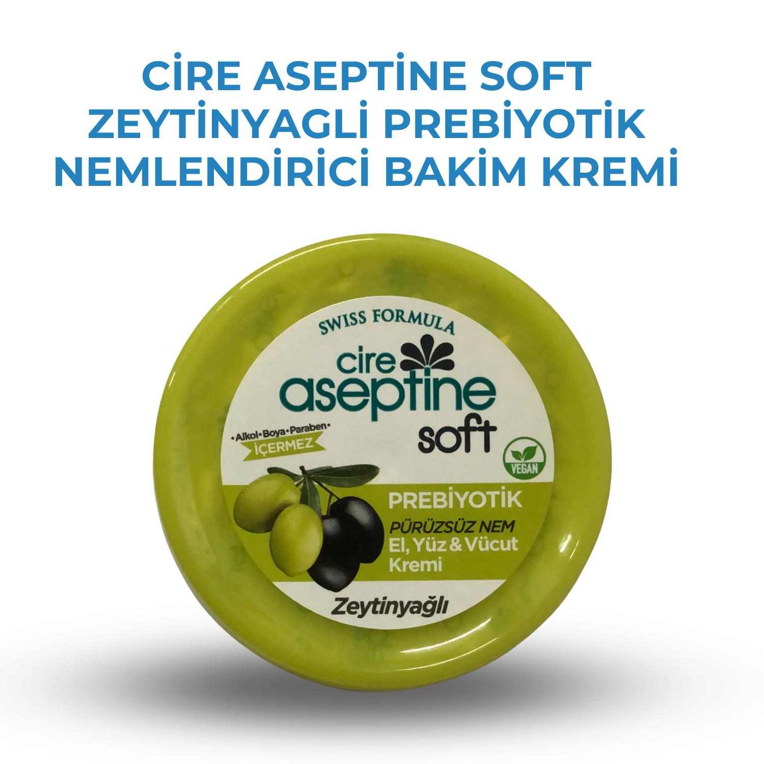 Cire Aseptine Soft Zeytinyagli Prebiyotik Nemlendirici Bakim Kremi