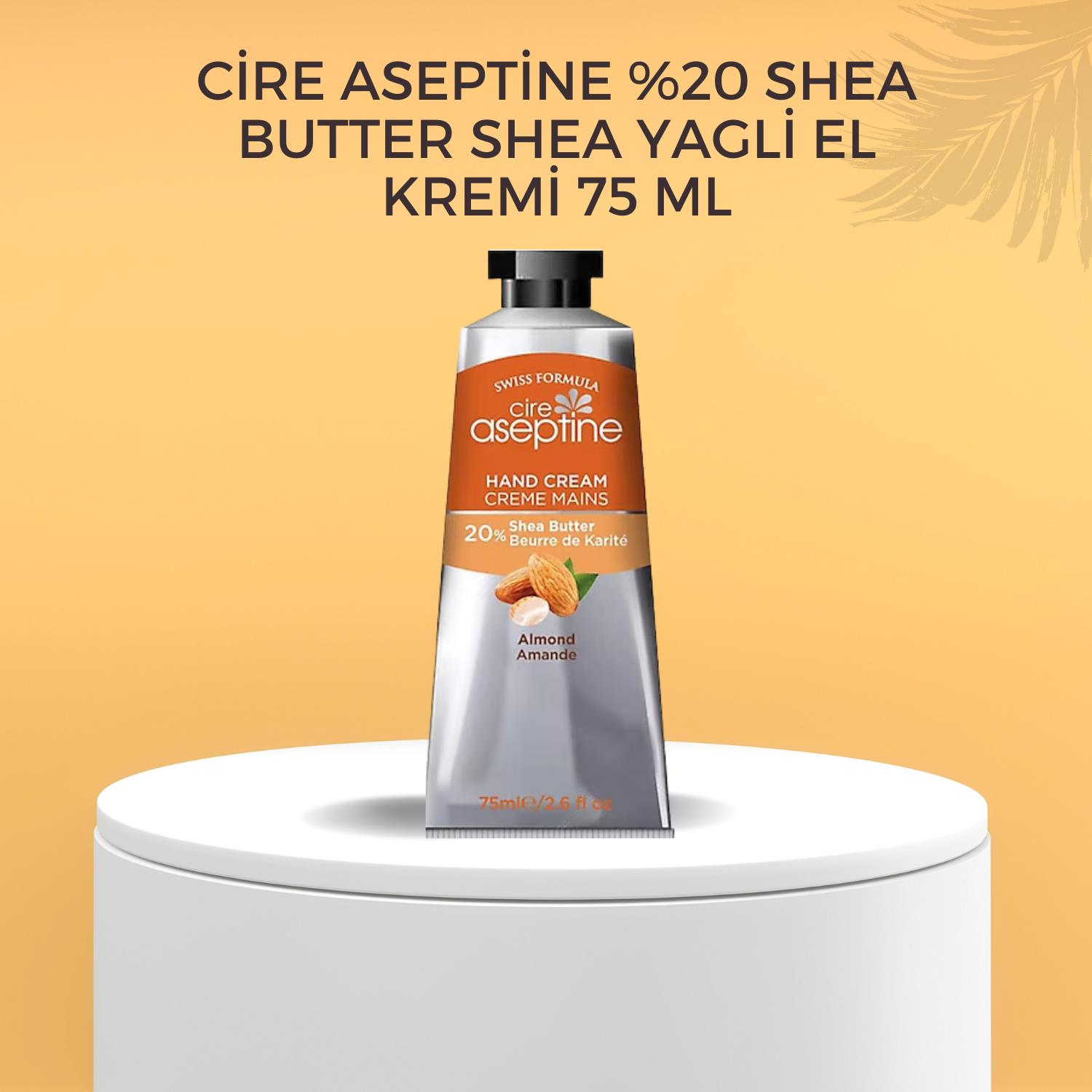 Cire Aseptine %20 Shea Butter Shea Yagli El Kremi 75 ml