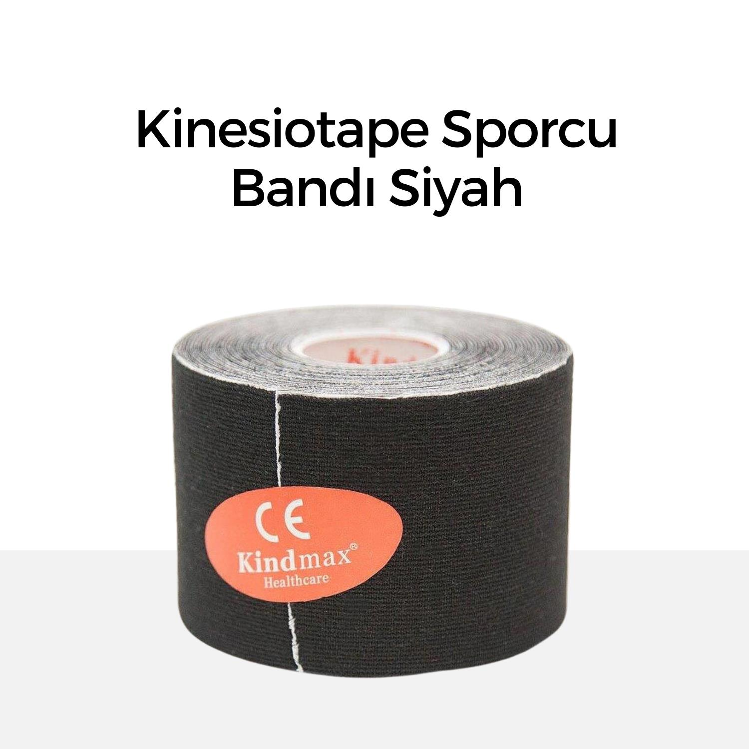 Kinesiotape Sporcu Bandı Siyah