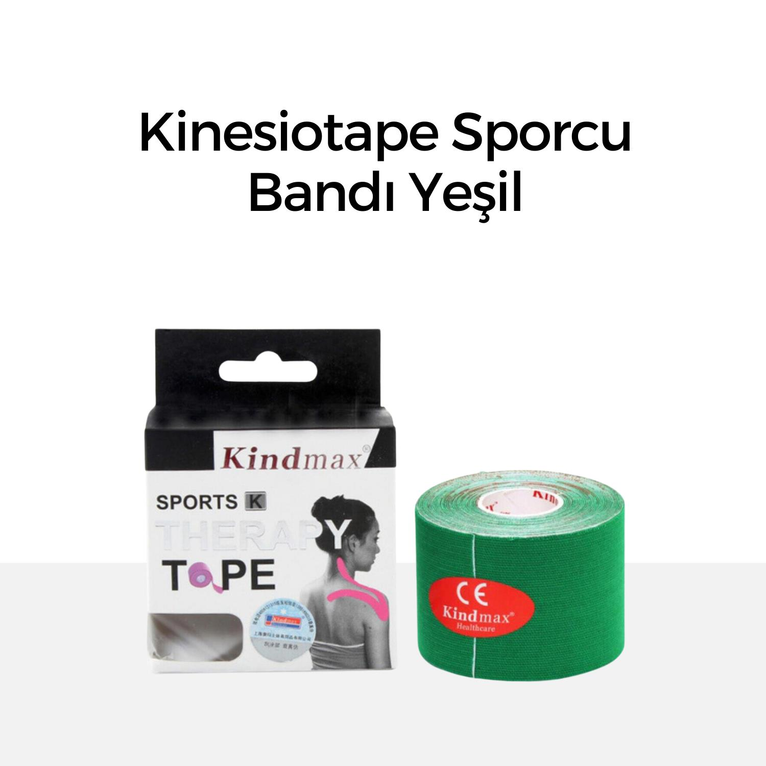 Kinesiotape Sporcu Bandı Yeşil