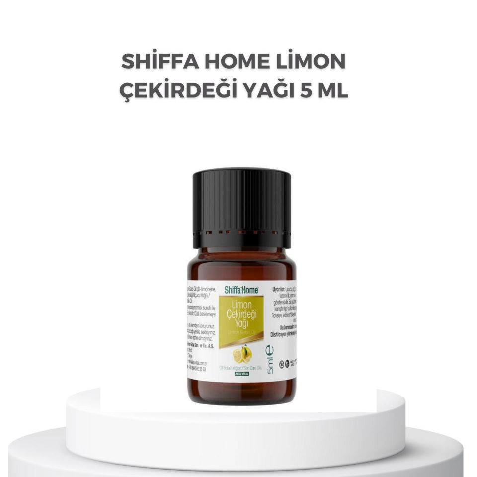Shiffa Home Limon Çekirdegi Yagi 5 Ml