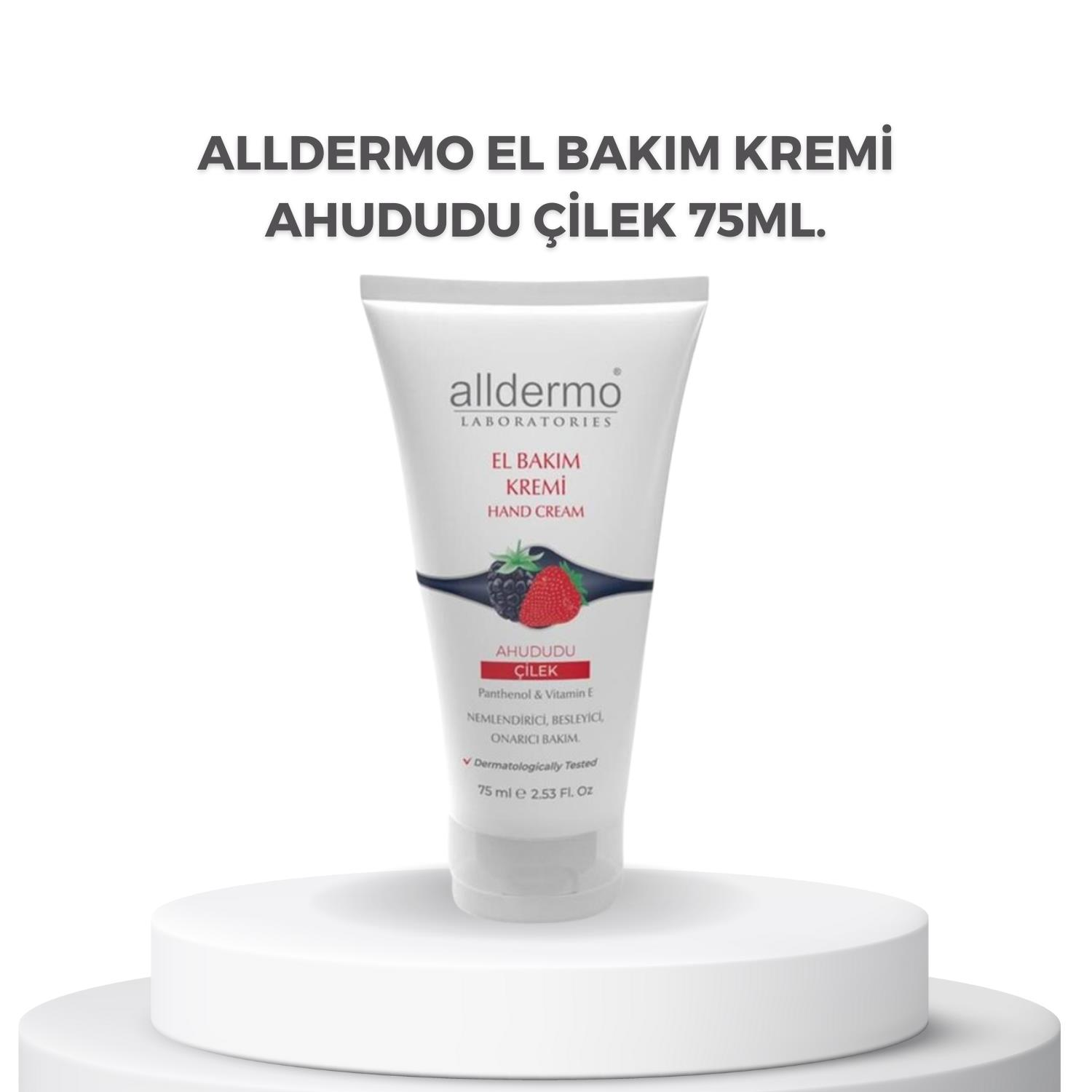 Alldermo El Bakim Kremi Ahududu - Çilek 75 ml