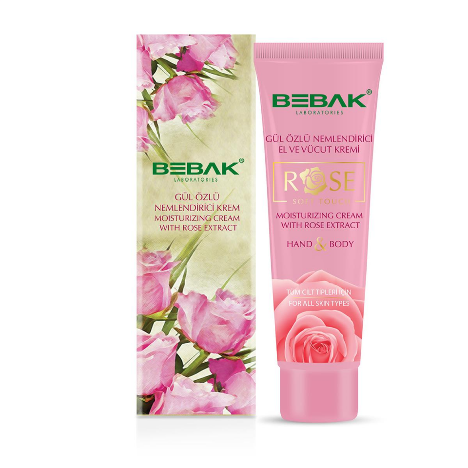 Bebak 30 ML Gül El ve Vücut Kremi Tüp