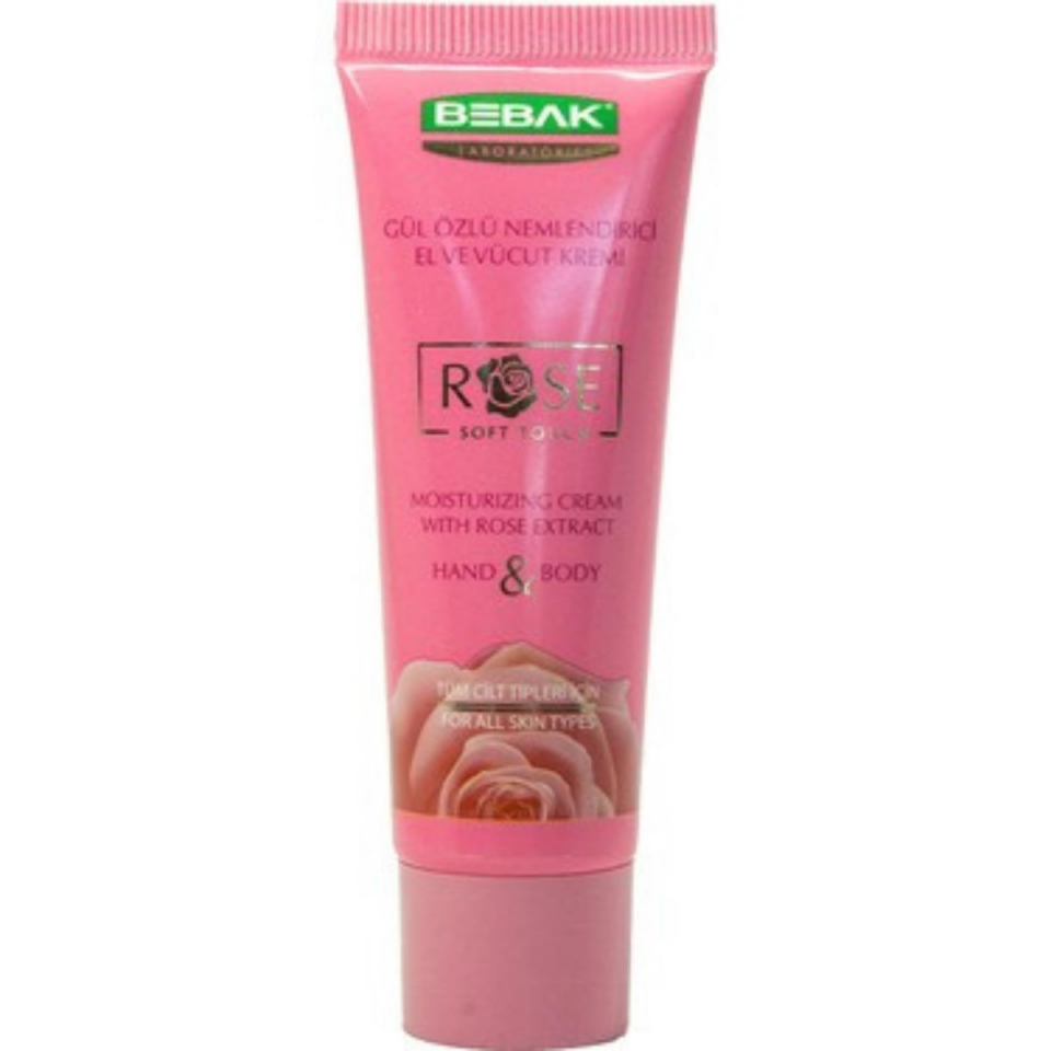 Bebak 30 ML Gül El ve Vücut Kremi Tüp
