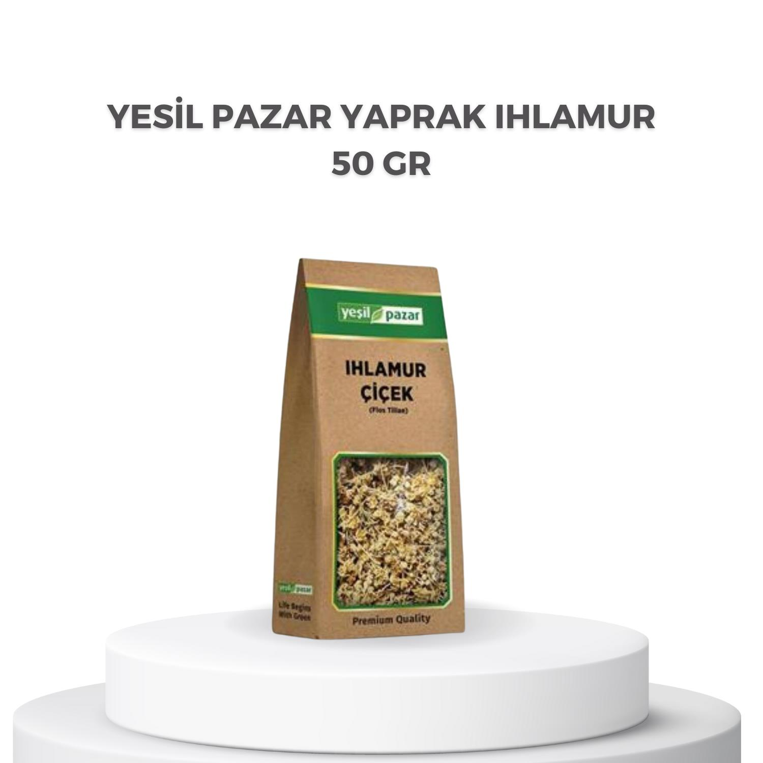 Yesil Pazar Yaprak Ihlamur 50 gr