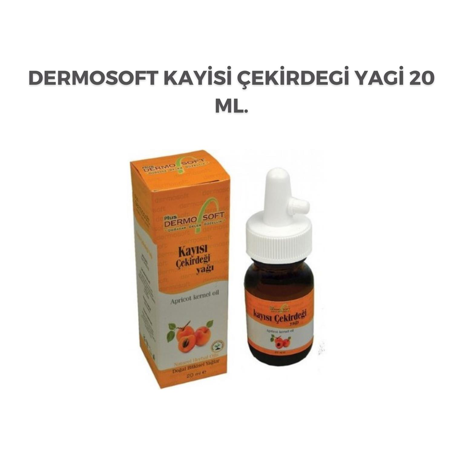 Dermosoft Kayisi Çekirdegi Yagi 20 ml