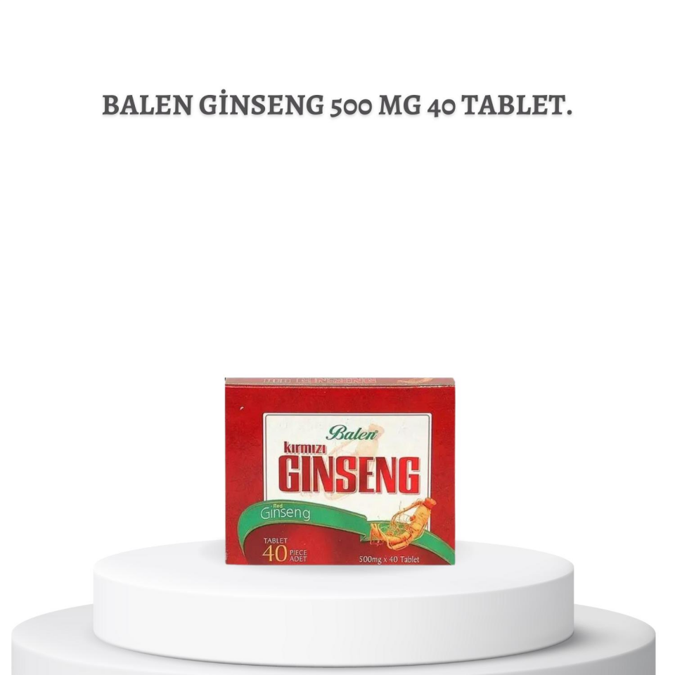 Balen Ginseng 500 mg 40 Tablet