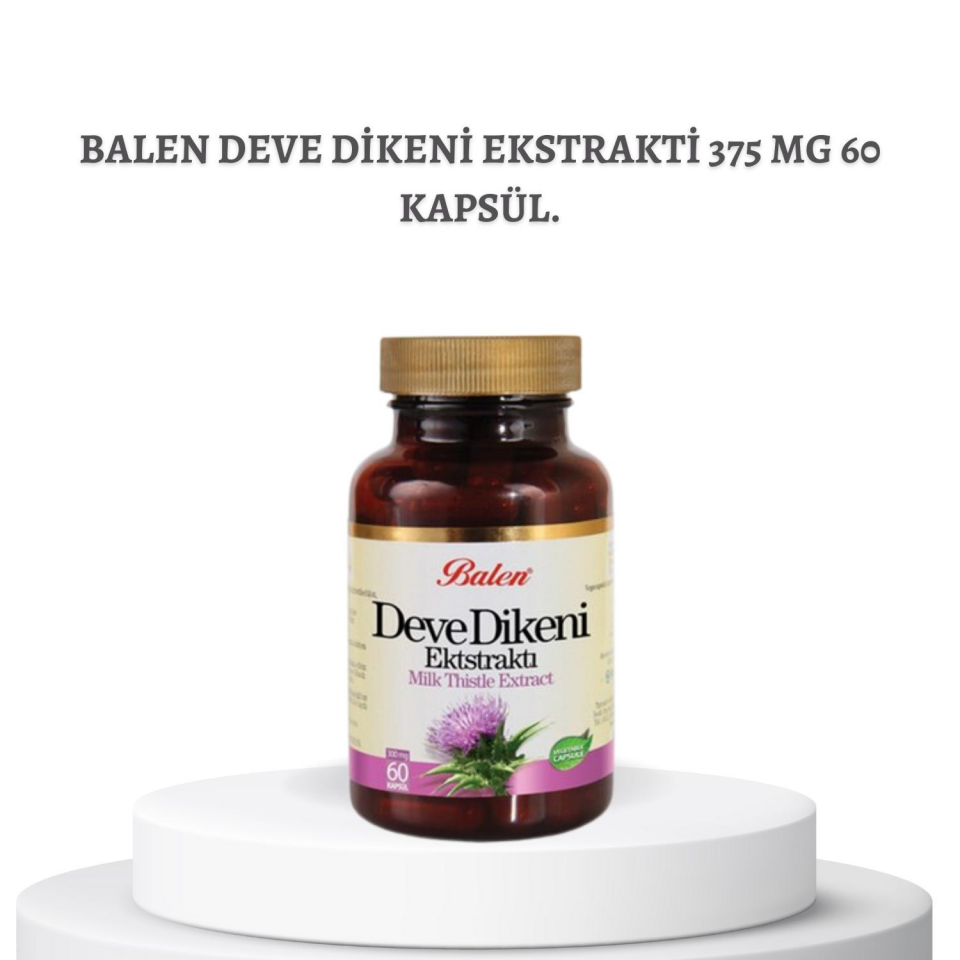Balen Deve Dikeni Ekstrakti 375 mg 60 kapsül