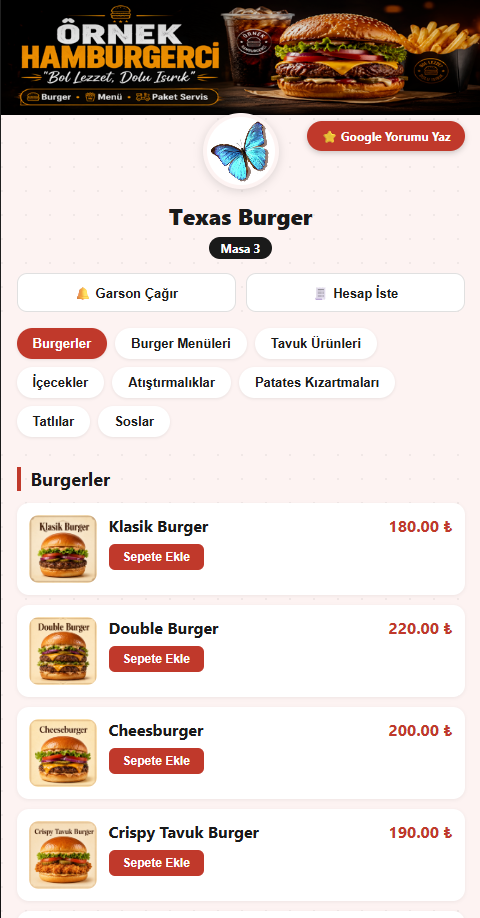 MenuPaylas 1 Yıllık Lisans