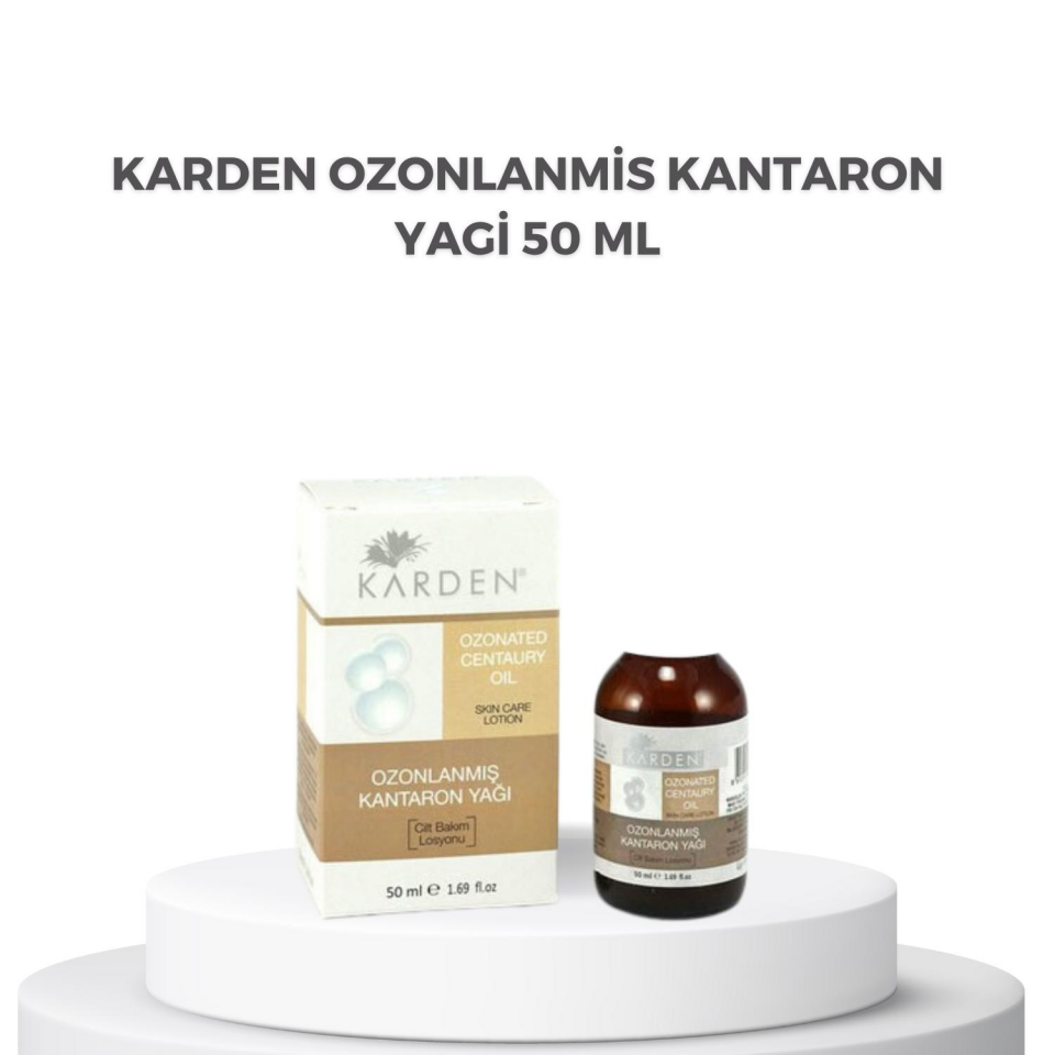 Karden Ozonlanmis Kantaron Yagi 50 ml
