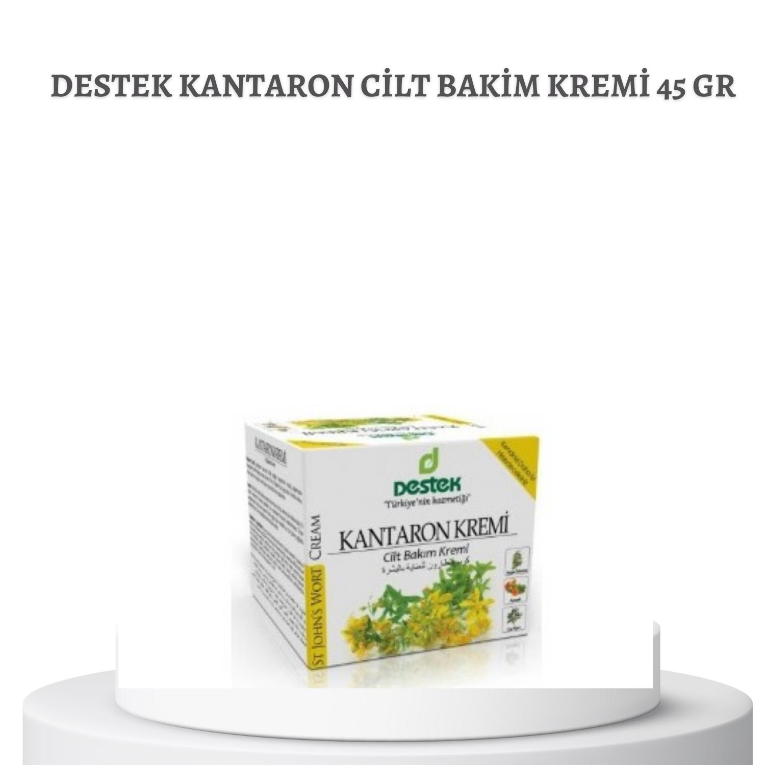 Destek Kantaron Cilt Bakim Kremi 45 gr