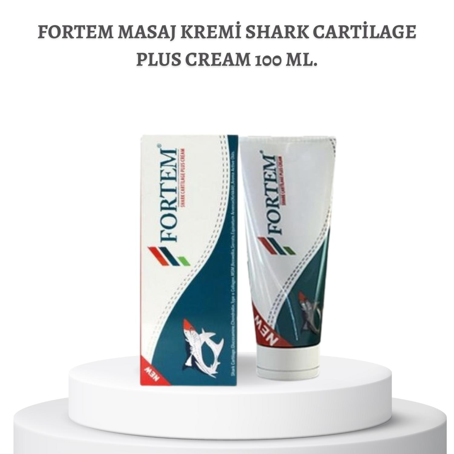 Fortem Masaj Kremi Shark Cartilage Plus Cream 100 ml